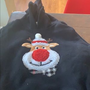 Family Christmas sweatshirts.